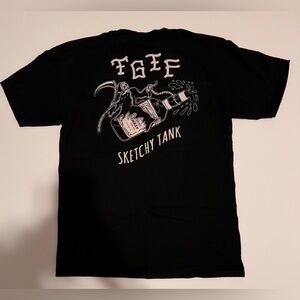 Lurking Class Sketchy Tank T-shirt, Size Medium